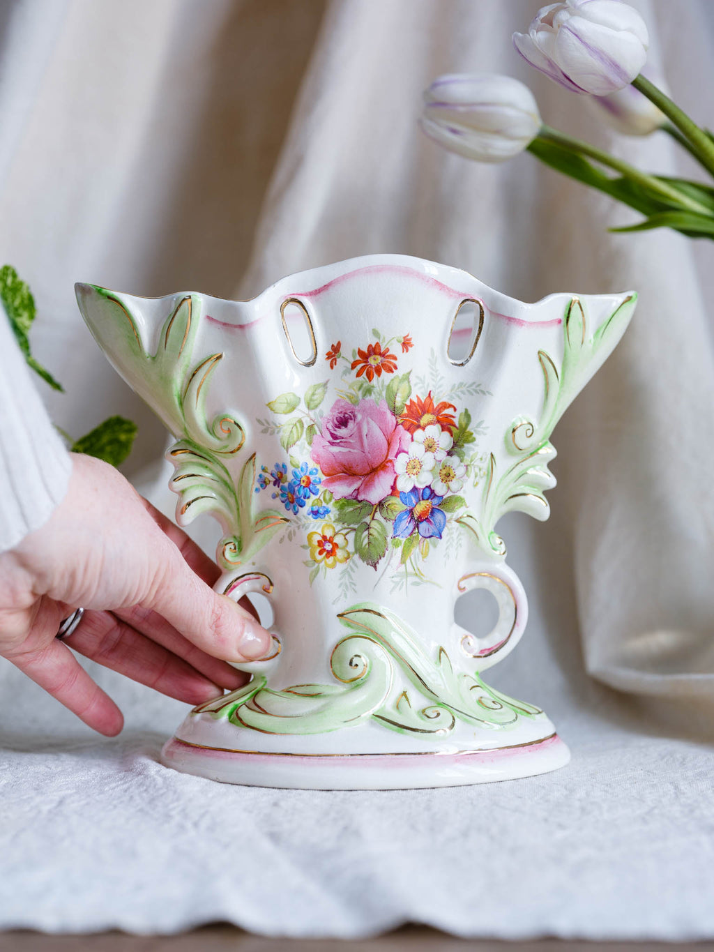 1950s Wedgwood & Co. Vase