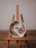Johnson Bros Water Mill Transferware Dish