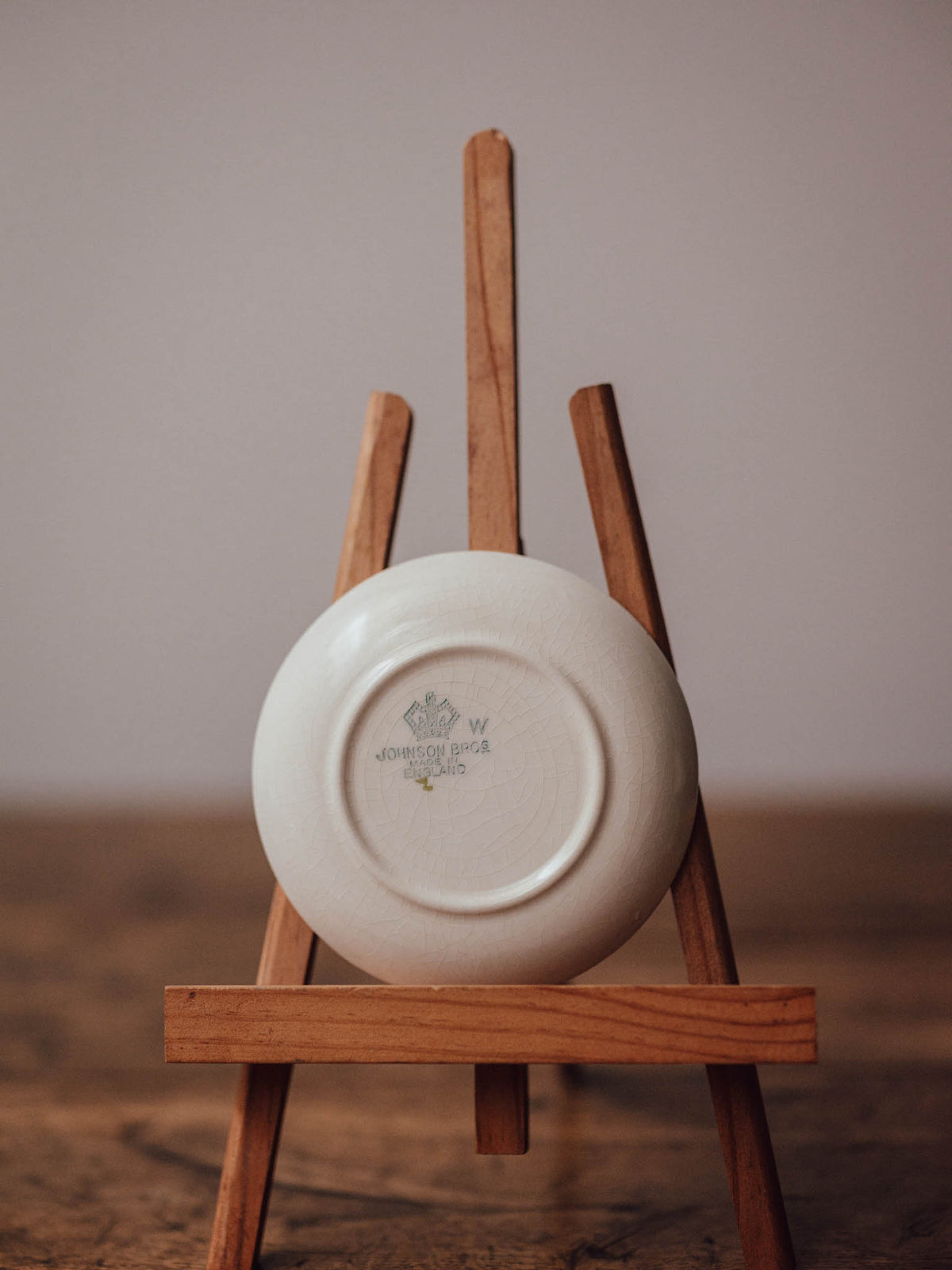 Johnson Bros Water Mill Transferware Dish