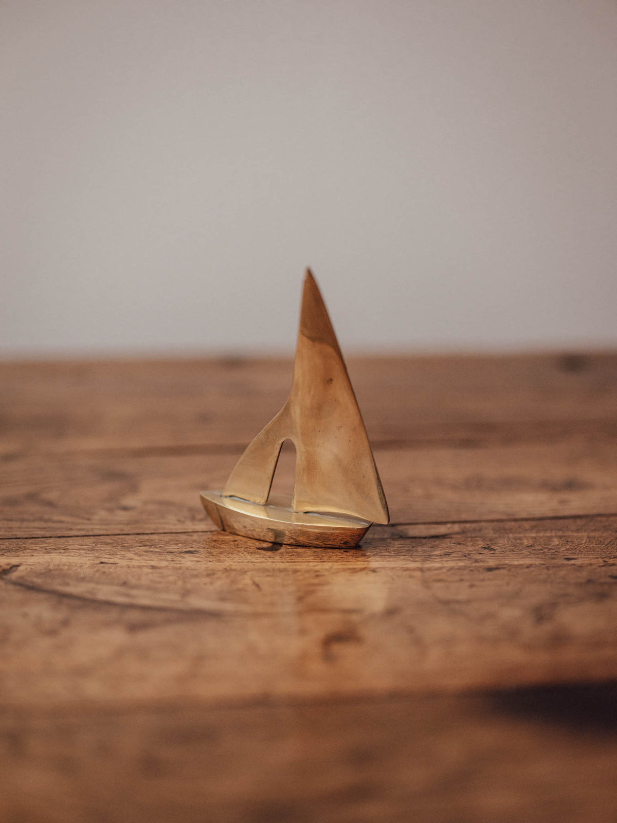 Brass Sailboat Ornament