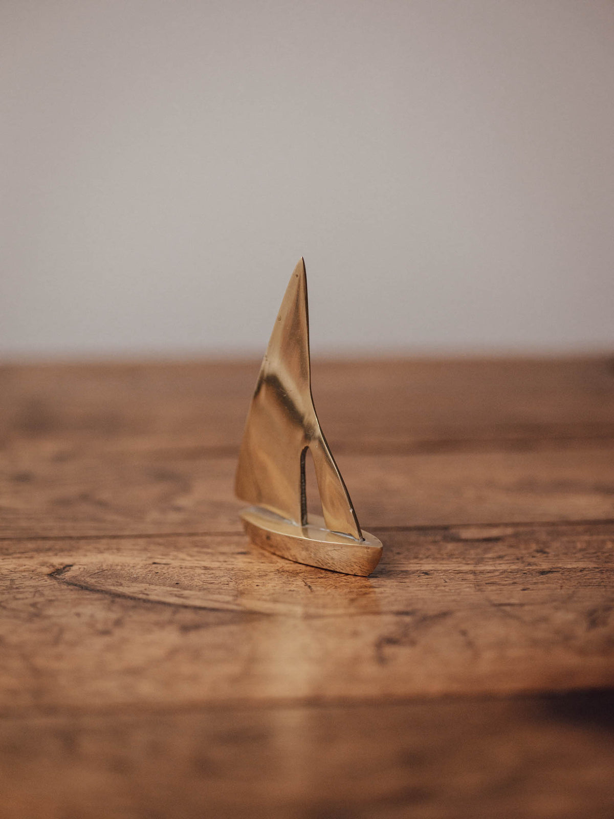 Brass Sailboat Ornament
