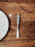 Sterling Silver Mother of Pearl Handled Knife