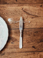 Sterling Silver Mother of Pearl Handled Knife