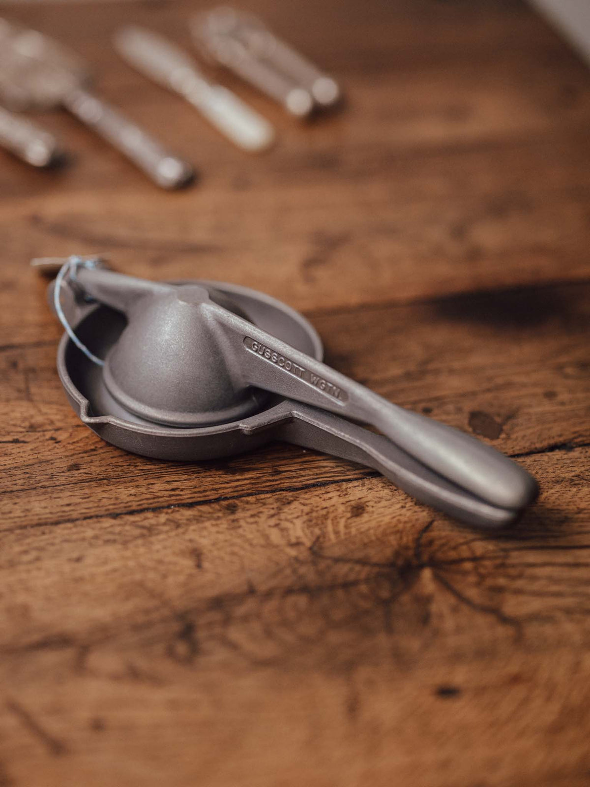 Cast Metal Lemon Squeezer