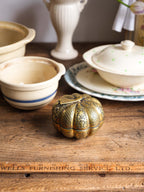 Vintage Burmese Hand-Crafted Gourd Pumpkin Box