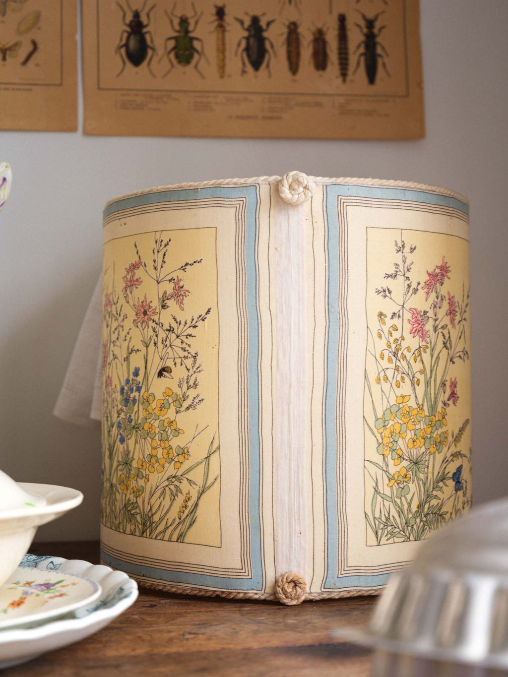 Vintage Floral Light Shade