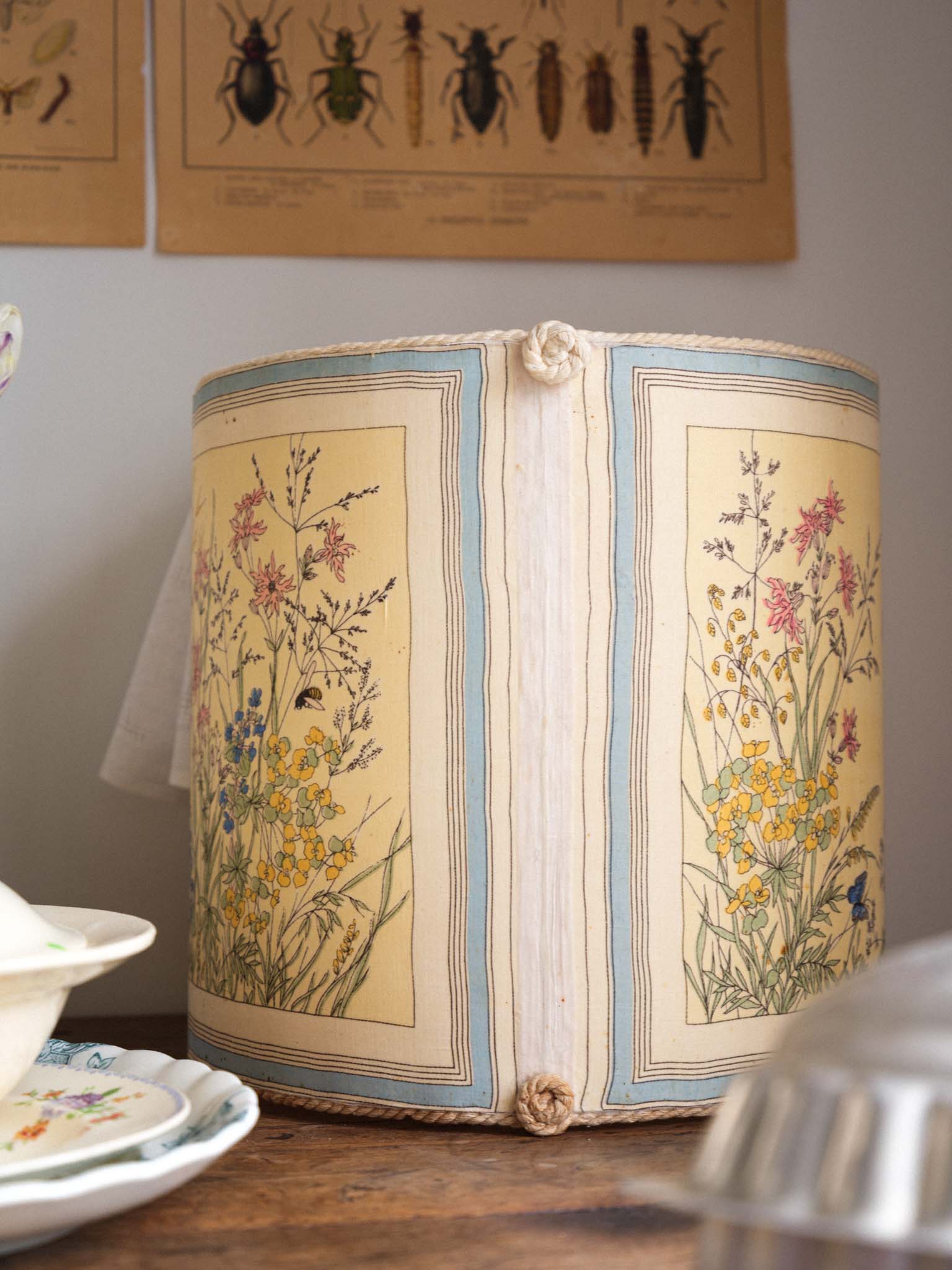 Vintage Floral Light Shade