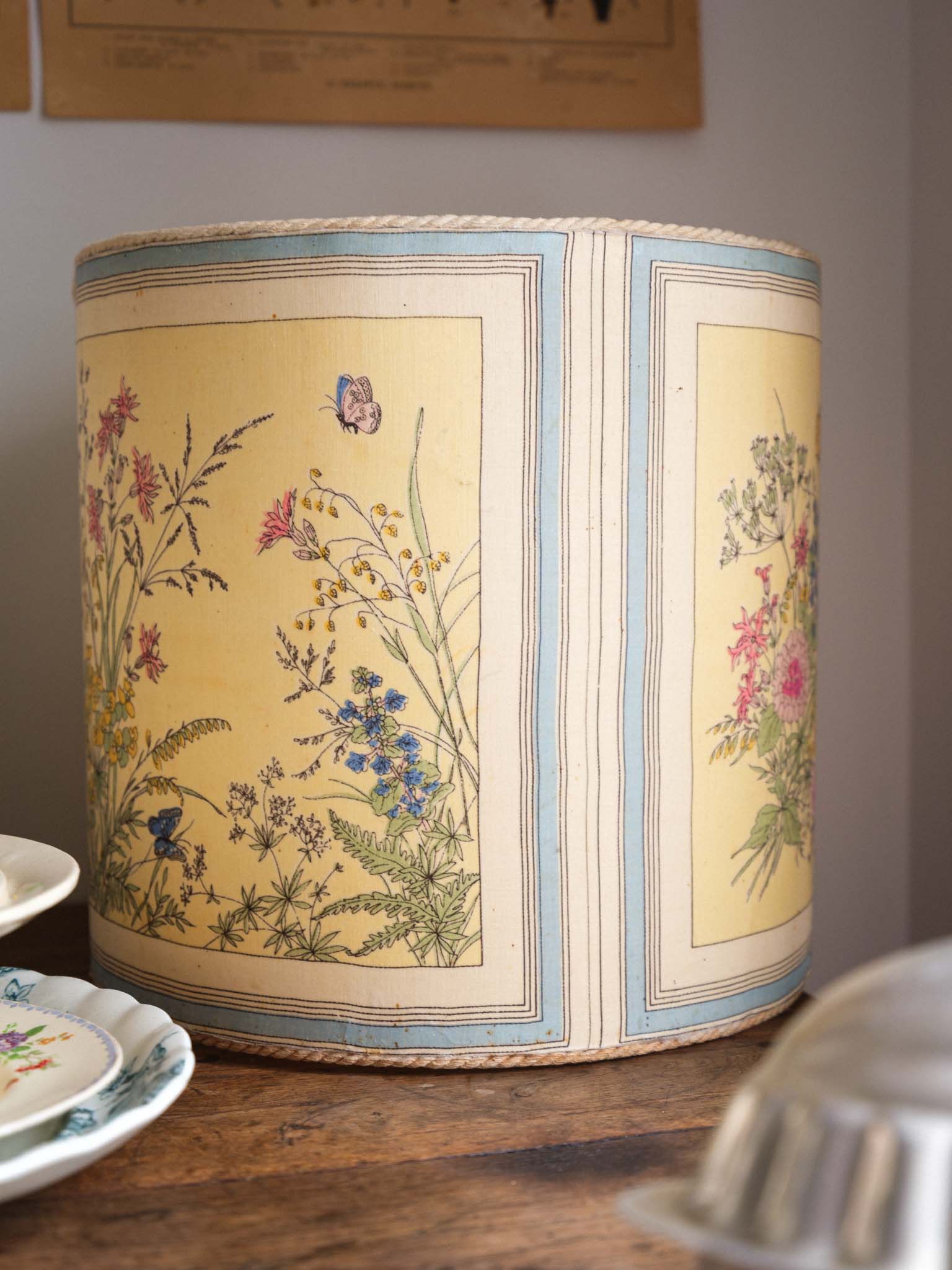 Vintage Floral Light Shade
