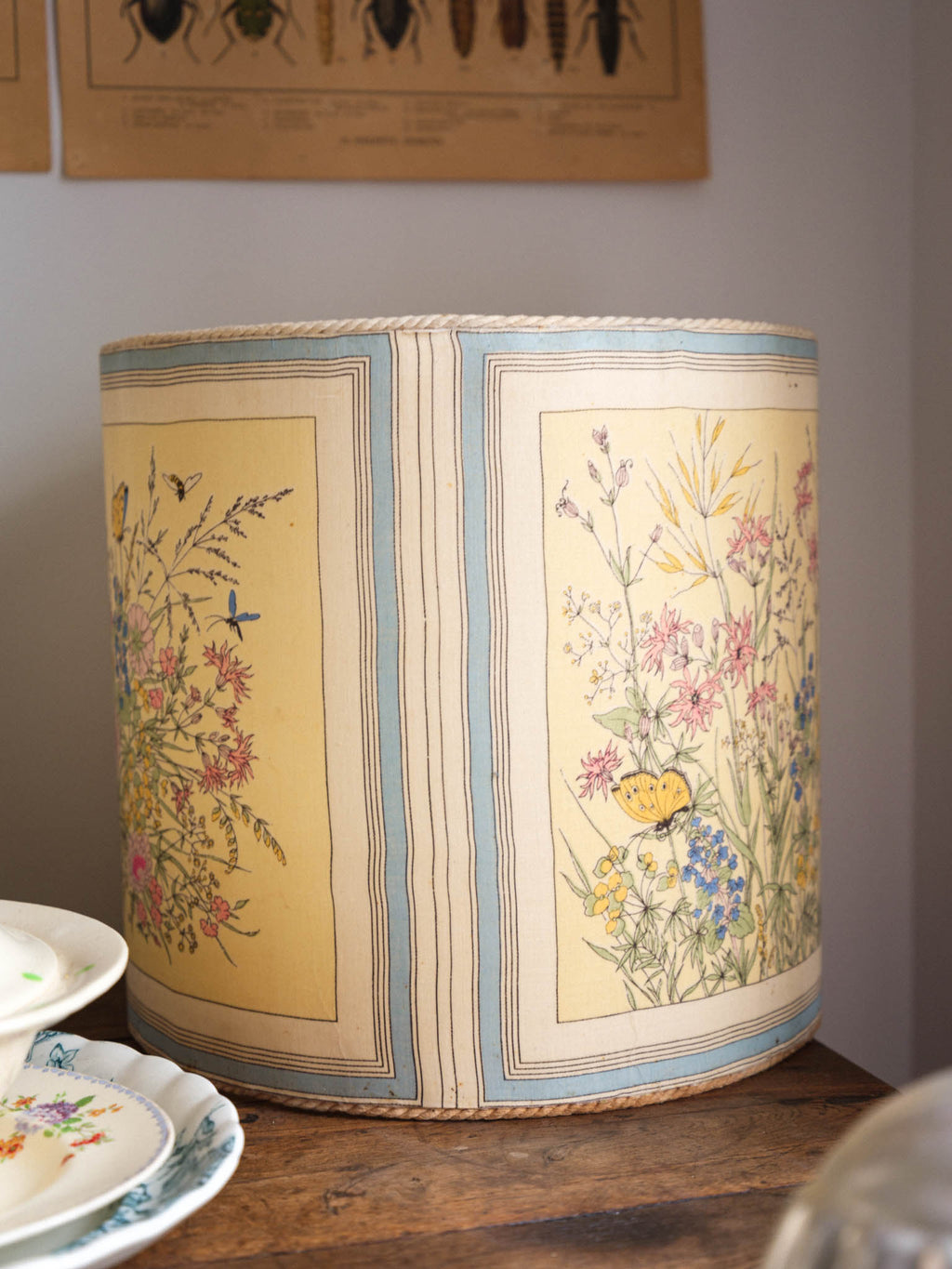 Vintage Floral Light Shade