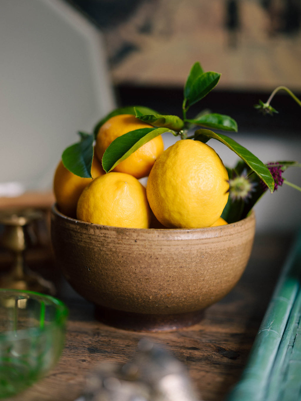 Handmade Studio Pottery Bowl - Signed