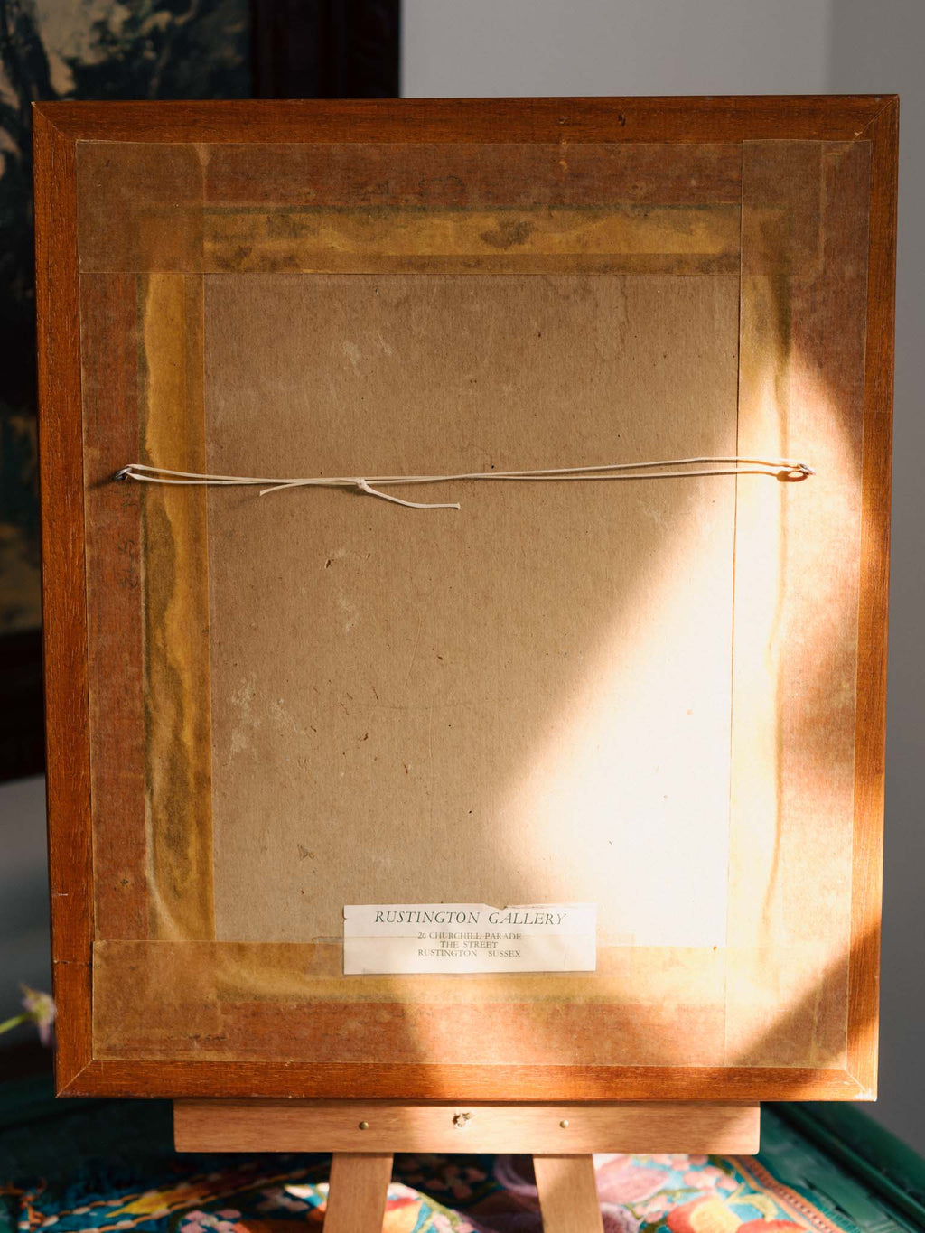 Vintage Framed Watercolour of a Seated Woman