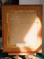 Vintage Framed Watercolour of a Seated Woman