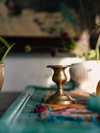 Vintage Solid Brass Candlestick