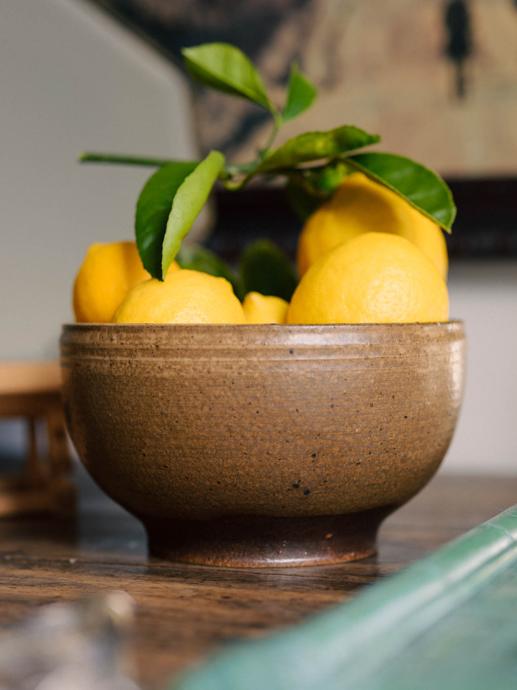 Handmade Studio Pottery Bowl - Signed