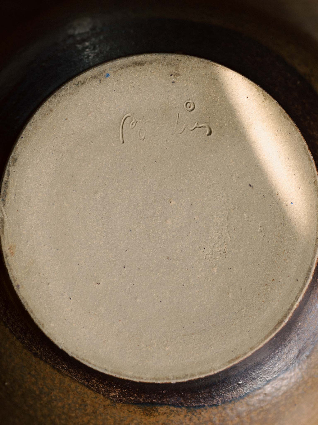 Handmade Studio Pottery Bowl - Signed