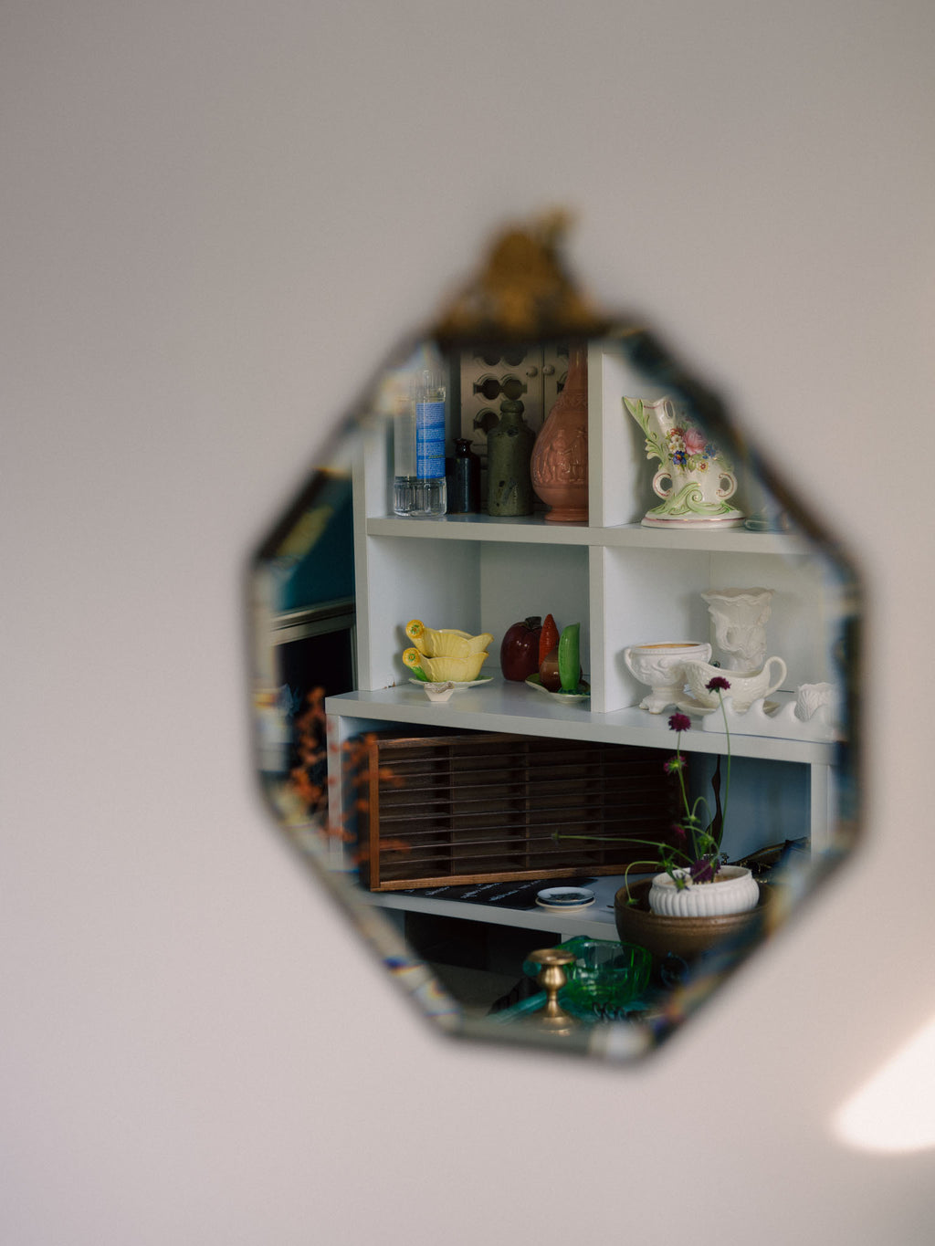Antique Bevelled Glass Mirror – Bradley Bros. Christchurch, NZ
