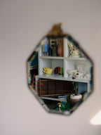 Antique Bevelled Glass Mirror – Bradley Bros. Christchurch, NZ