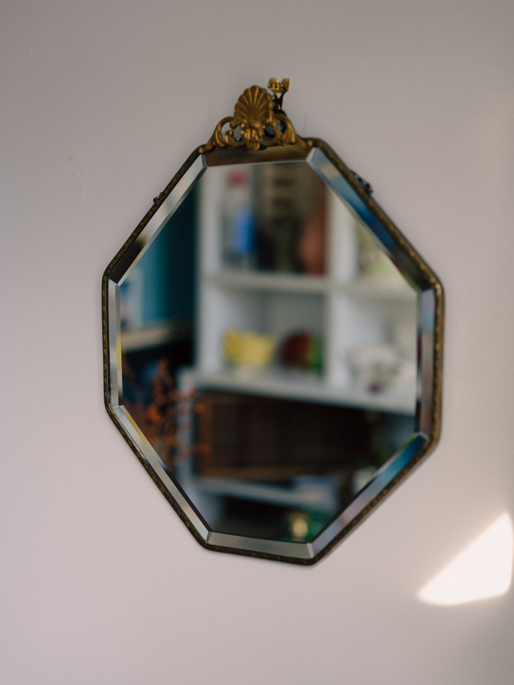 Antique Bevelled Glass Mirror – Bradley Bros. Christchurch, NZ