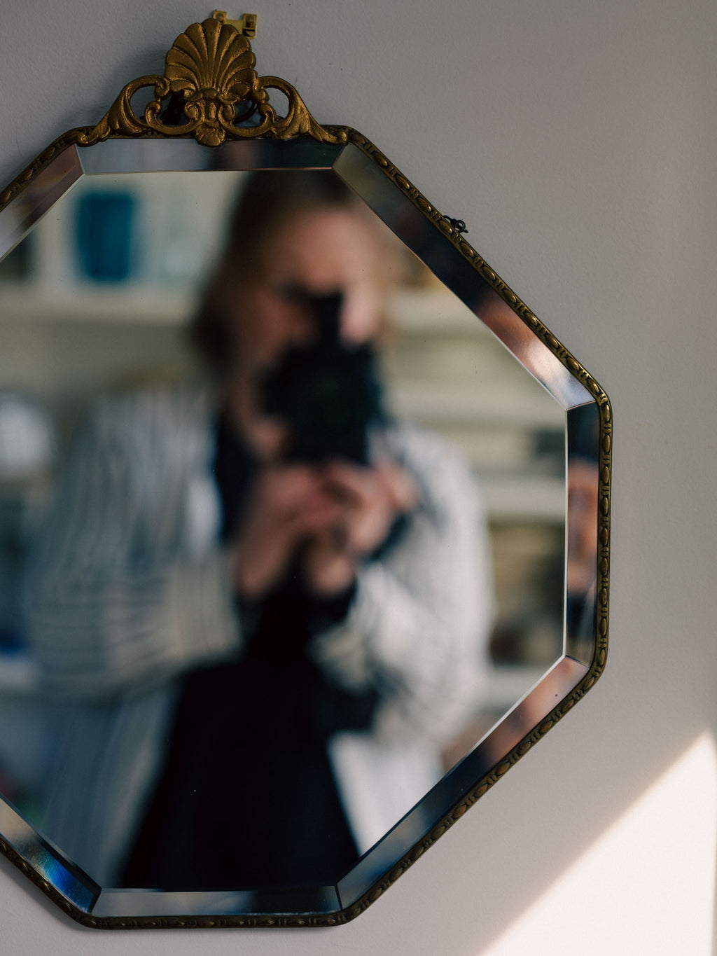 Antique Bevelled Glass Mirror – Bradley Bros. Christchurch, NZ