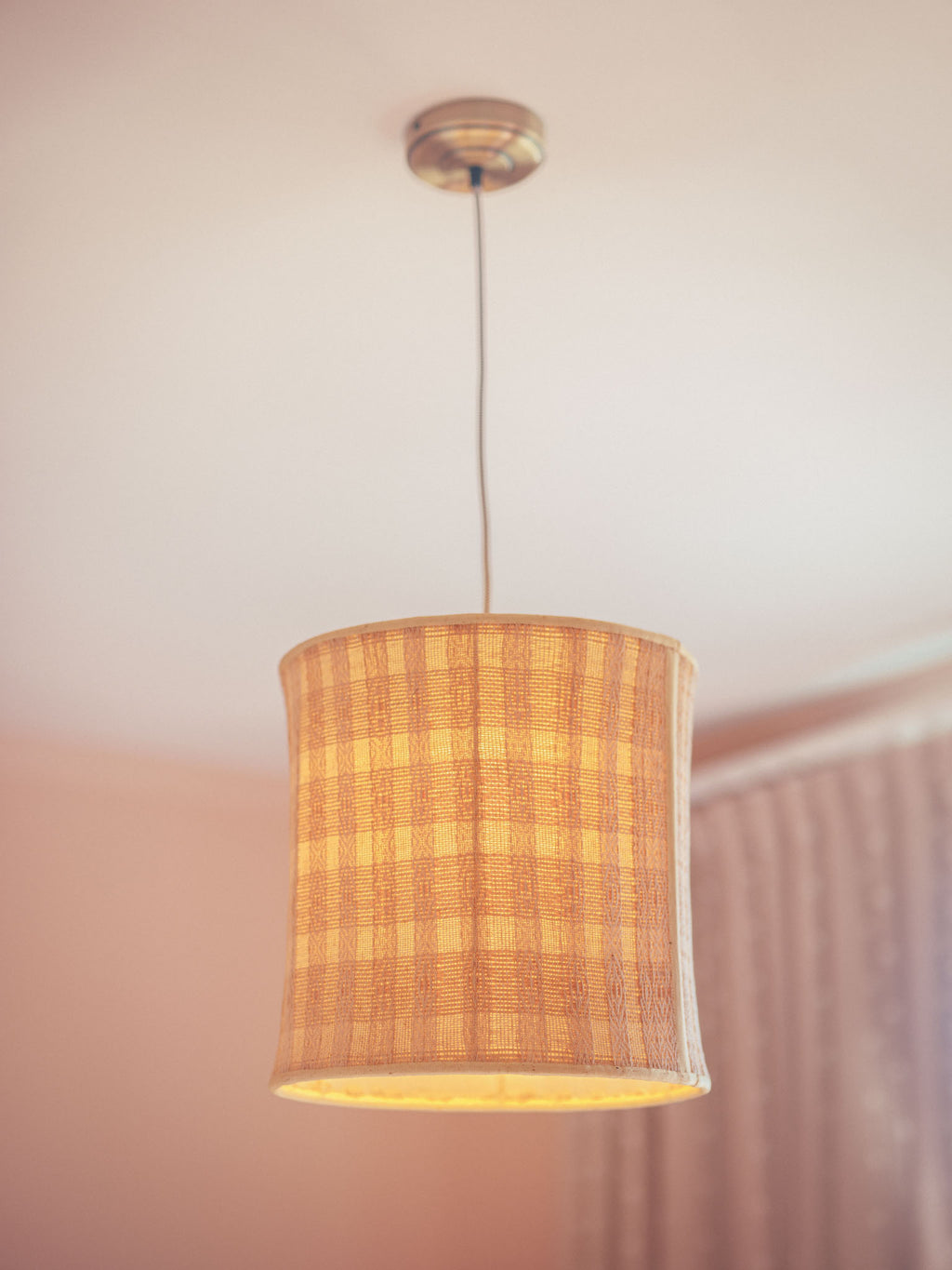 Vintage Hand Woven Light Shade