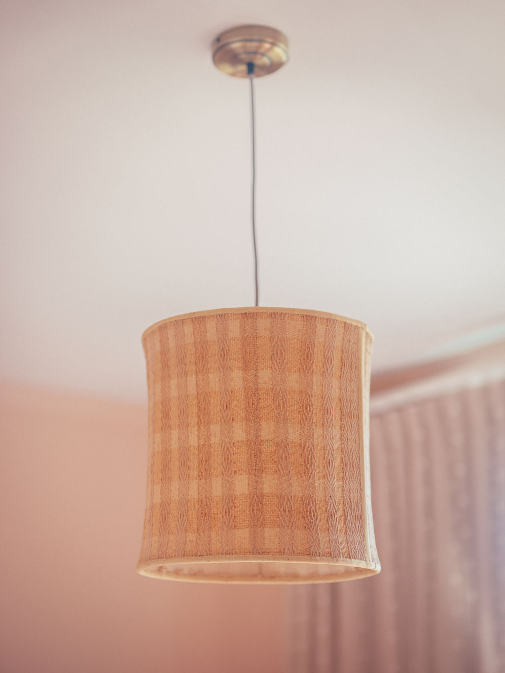 Vintage Hand Woven Light Shade