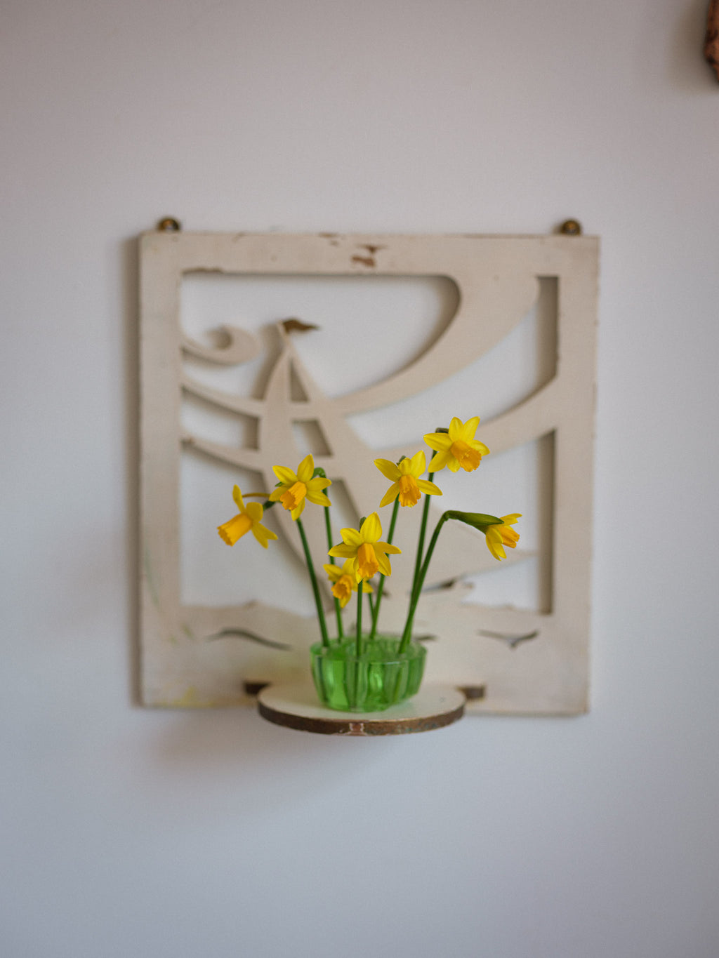 Handcrafted Vintage Nautical Wall Hanging w Ledge