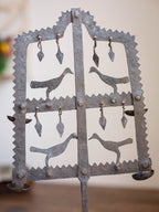 Handcrafted Iron Bird Candelabra