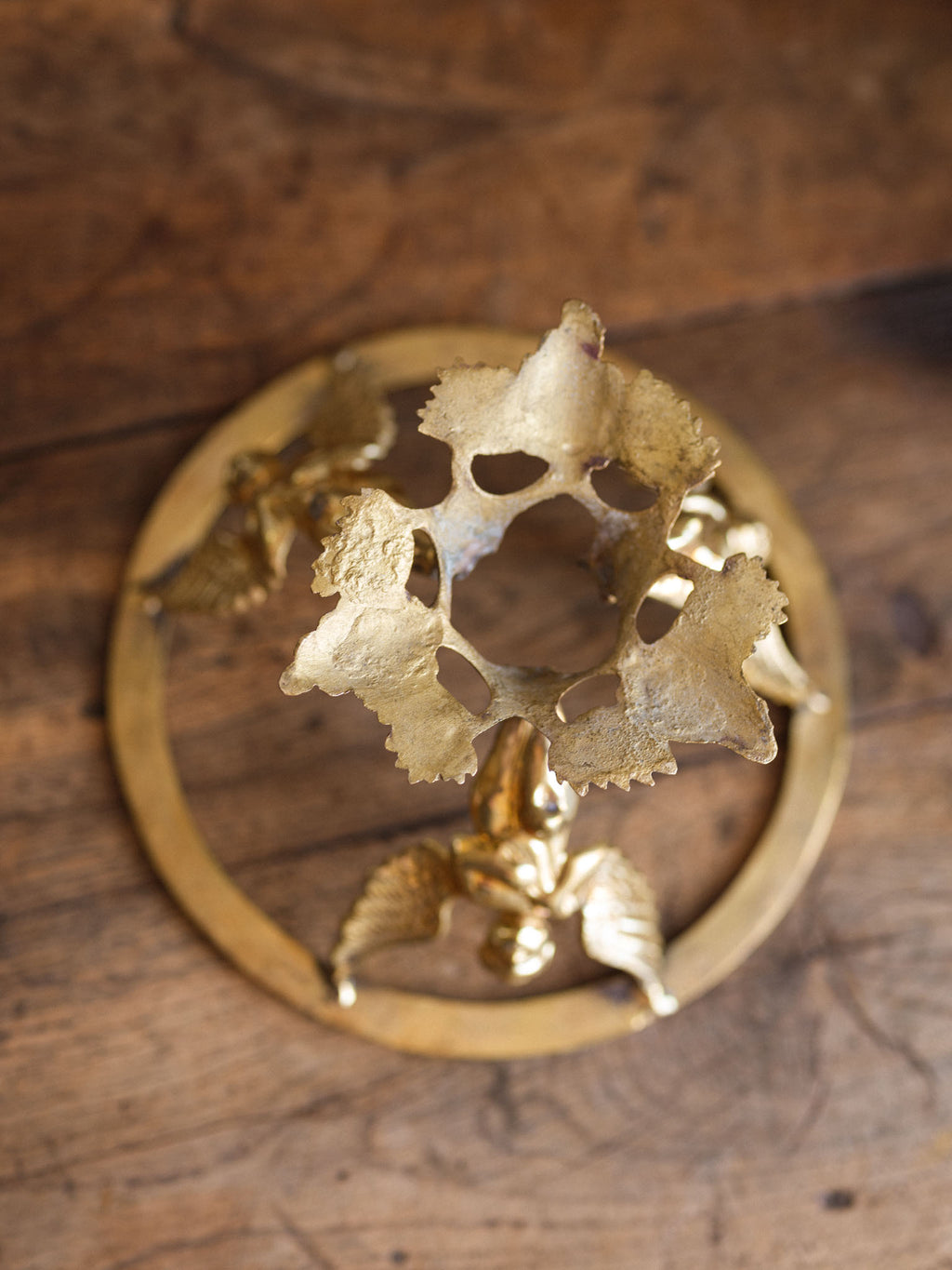 Brass Angel Stand – Victorian Decorative Stand NZ