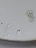 John Edwards Thistle Green Gray Platter & Gravy Boat – Vintage English Tableware