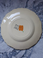 J & G Meakin Sunshine Plate - Vintage Scalloped Edge China