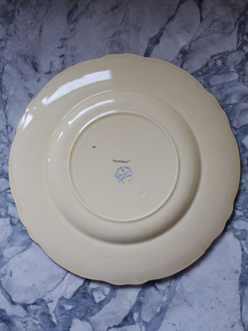 Royal Winton Silverdale Plate – Vintage English Floral China