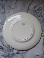 Johnson Brothers Old Staffordshire Plates - Vintage Cream & White China Set of 5