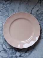 Grindley Peach Petal & Johnson Brothers Rosedawn Plates - Vintage Mixed Set of 6