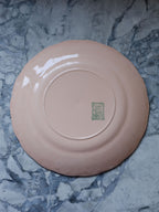 Grindley Peach Petal & Johnson Brothers Rosedawn Plates - Vintage Mixed Set of 6