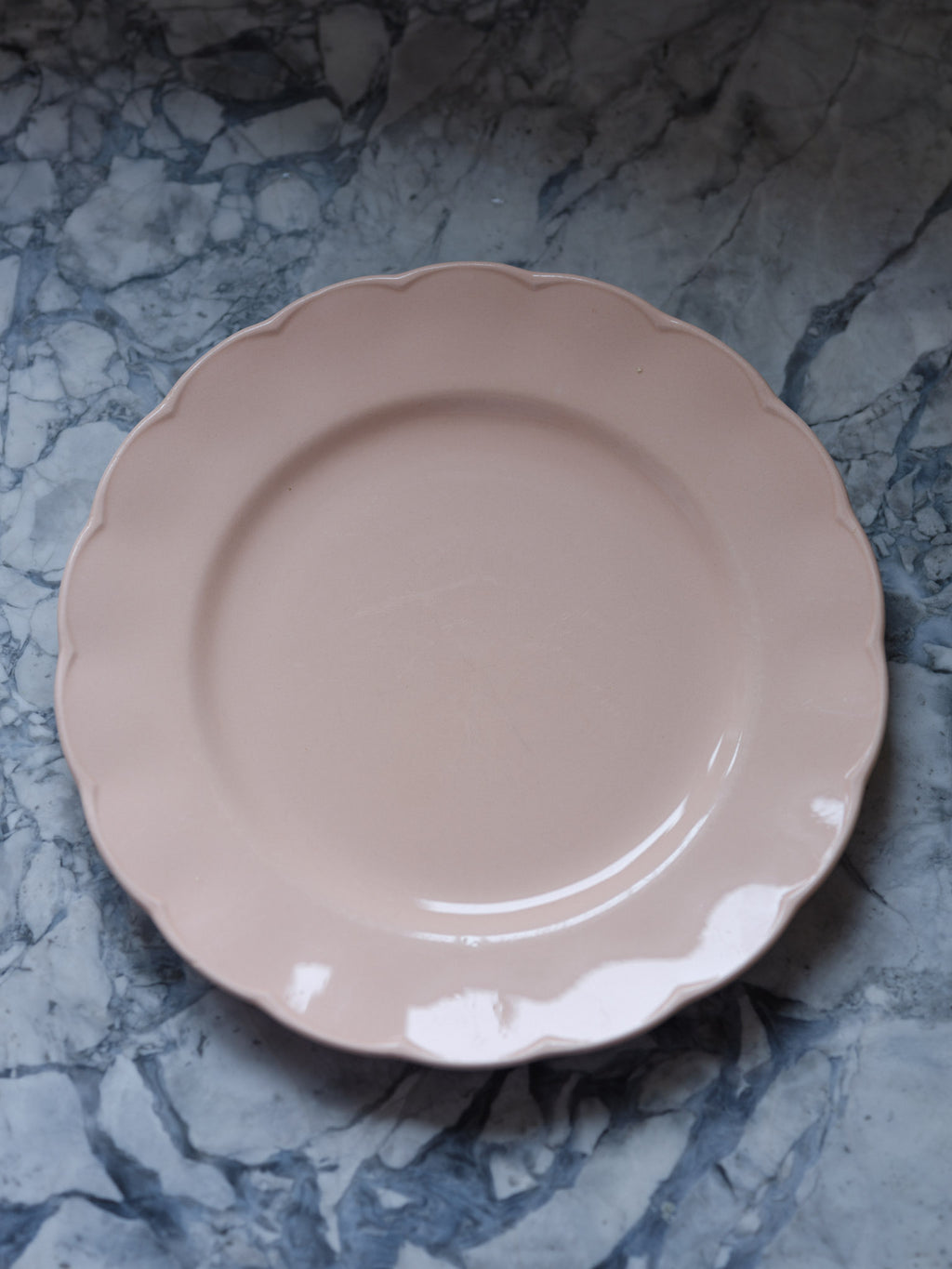 Grindley Peach Petal & Johnson Brothers Rosedawn Plates - Vintage Mixed Set of 6