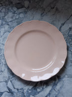 Grindley Peach Petal & Johnson Brothers Rosedawn Plates - Vintage Mixed Set of 6