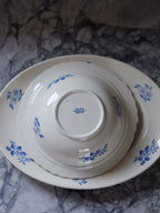 Wade Hedgerow Blue & White Platter and Serving Bowl – Vintage English Tableware