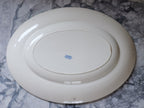 Wade Hedgerow Blue & White Platter and Serving Bowl – Vintage English Tableware