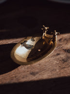 Vintage Brass Bath Soap Dish Holder