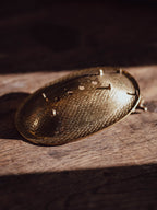 Vintage Brass Bath Soap Dish Holder