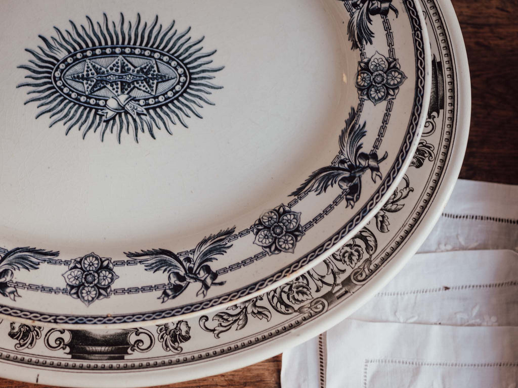 Antique Hill Pottery - Kensington Platter  (1884–1899)