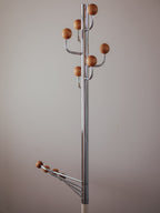 Vintage Mid-Century Atomic Hat & Coat Rack - New Zealand, 1970s