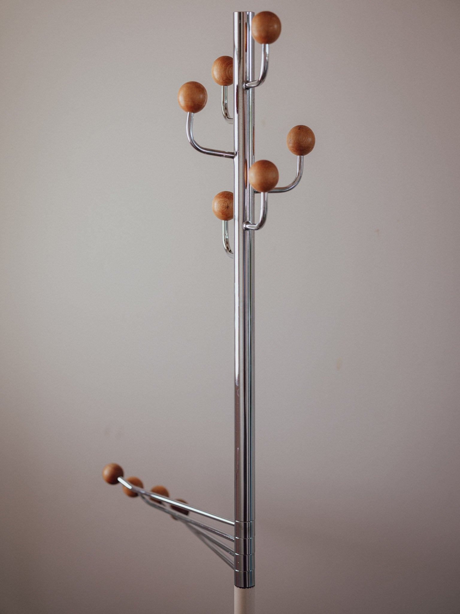 Vintage Mid-Century Atomic Hat & Coat Rack - New Zealand, 1970s