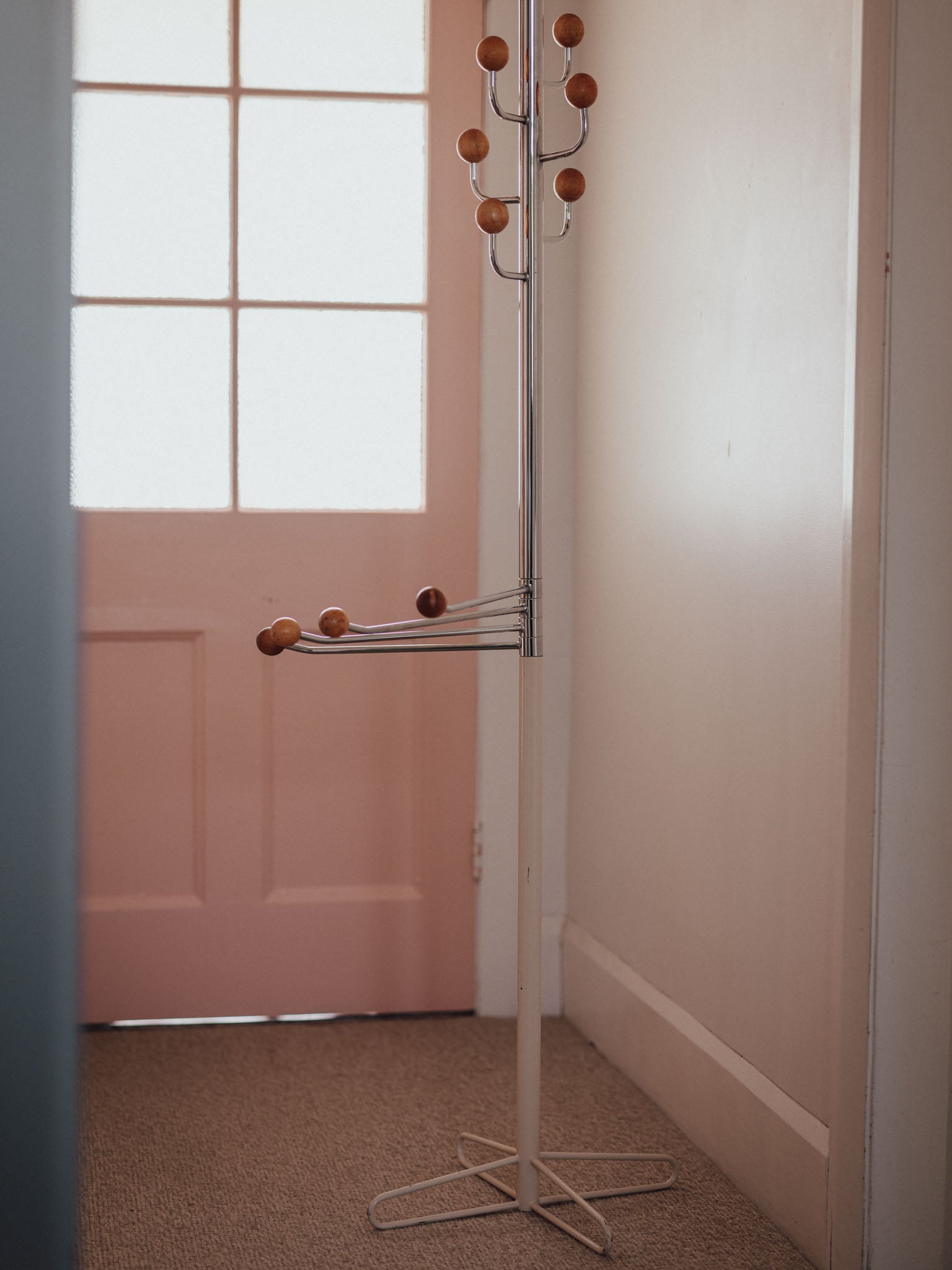 Vintage Mid-Century Atomic Hat & Coat Rack - New Zealand, 1970s