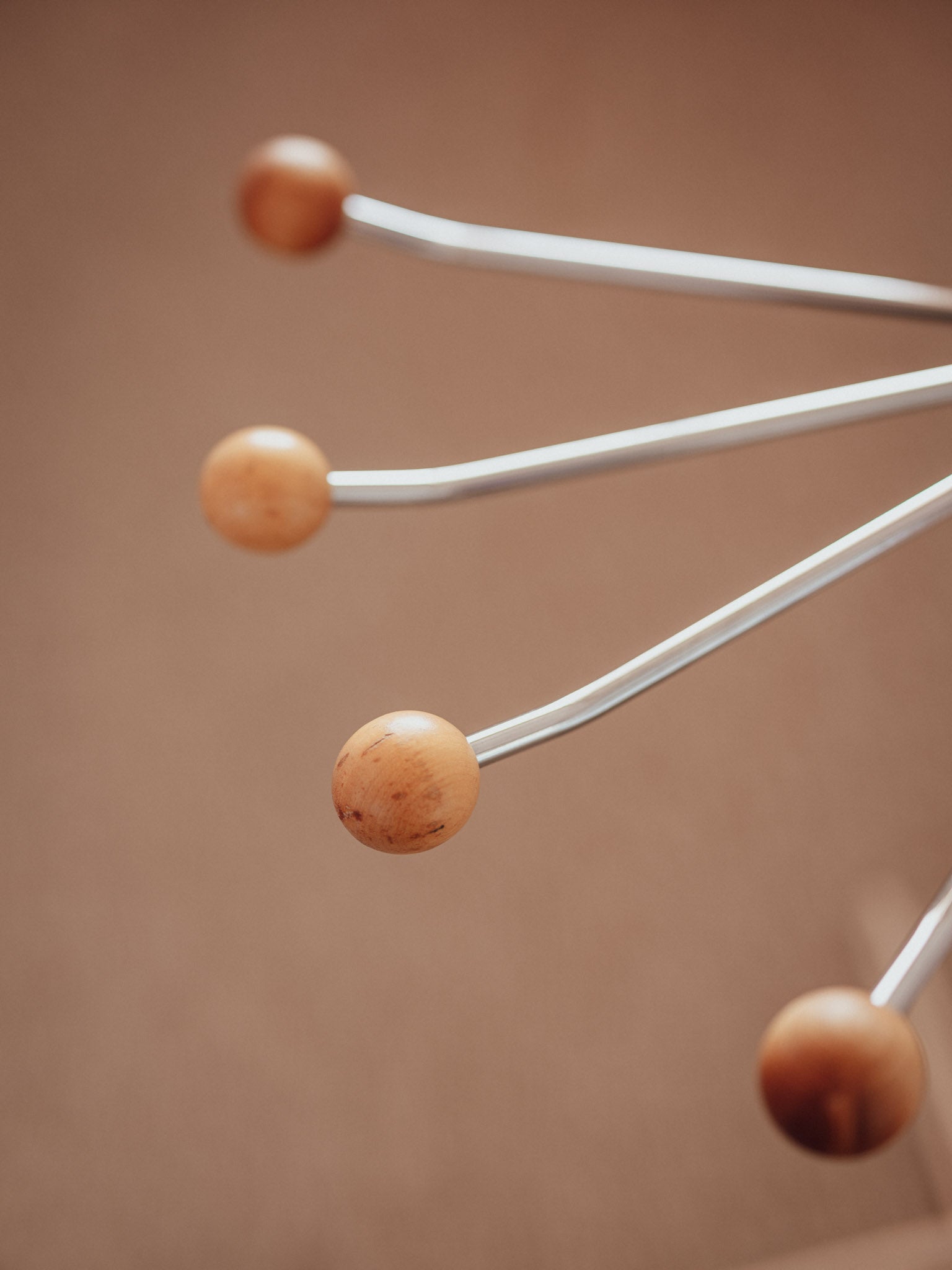 Vintage Mid-Century Atomic Hat & Coat Rack - New Zealand, 1970s