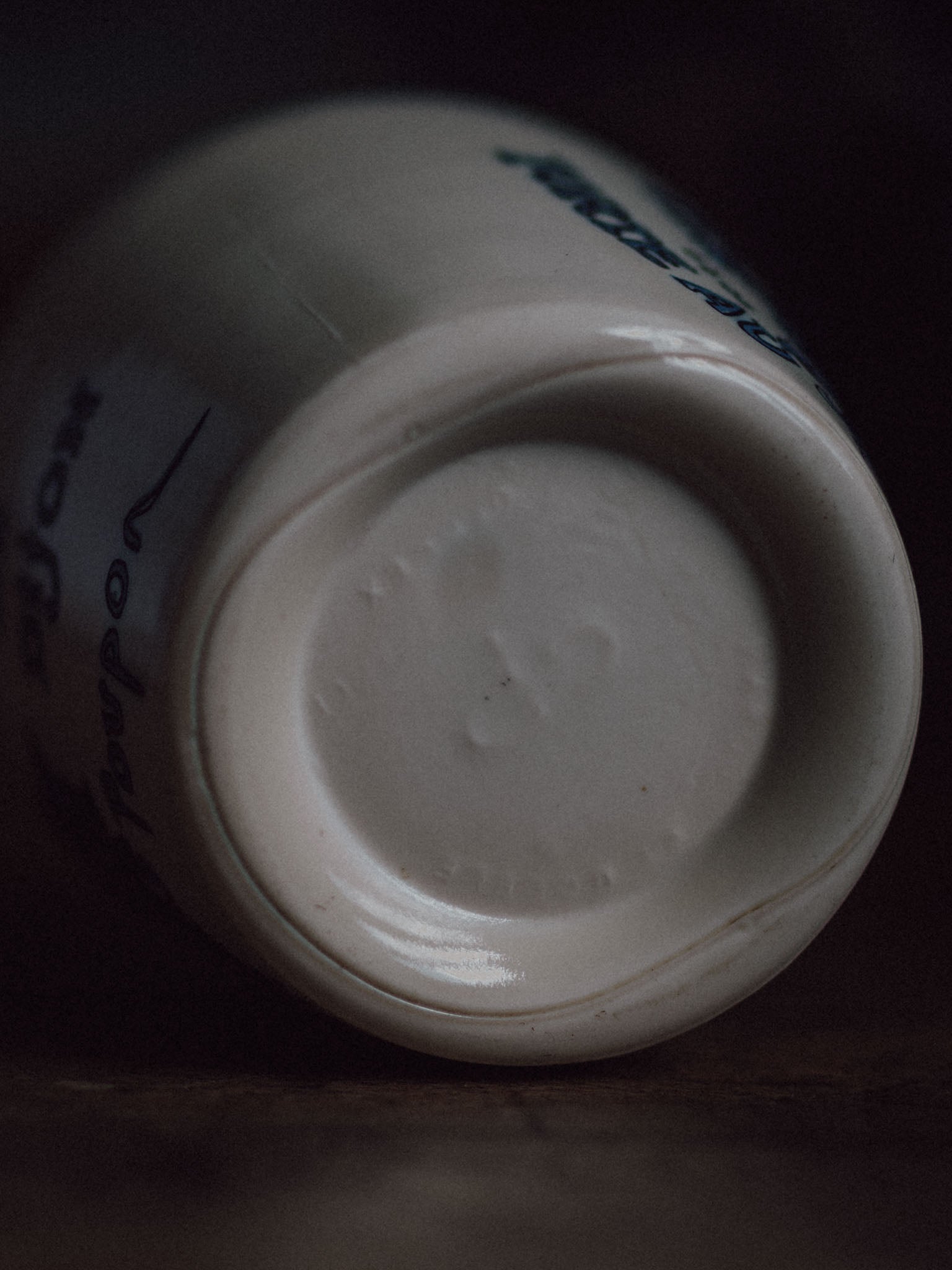 Petite Vintage Mustard Jar