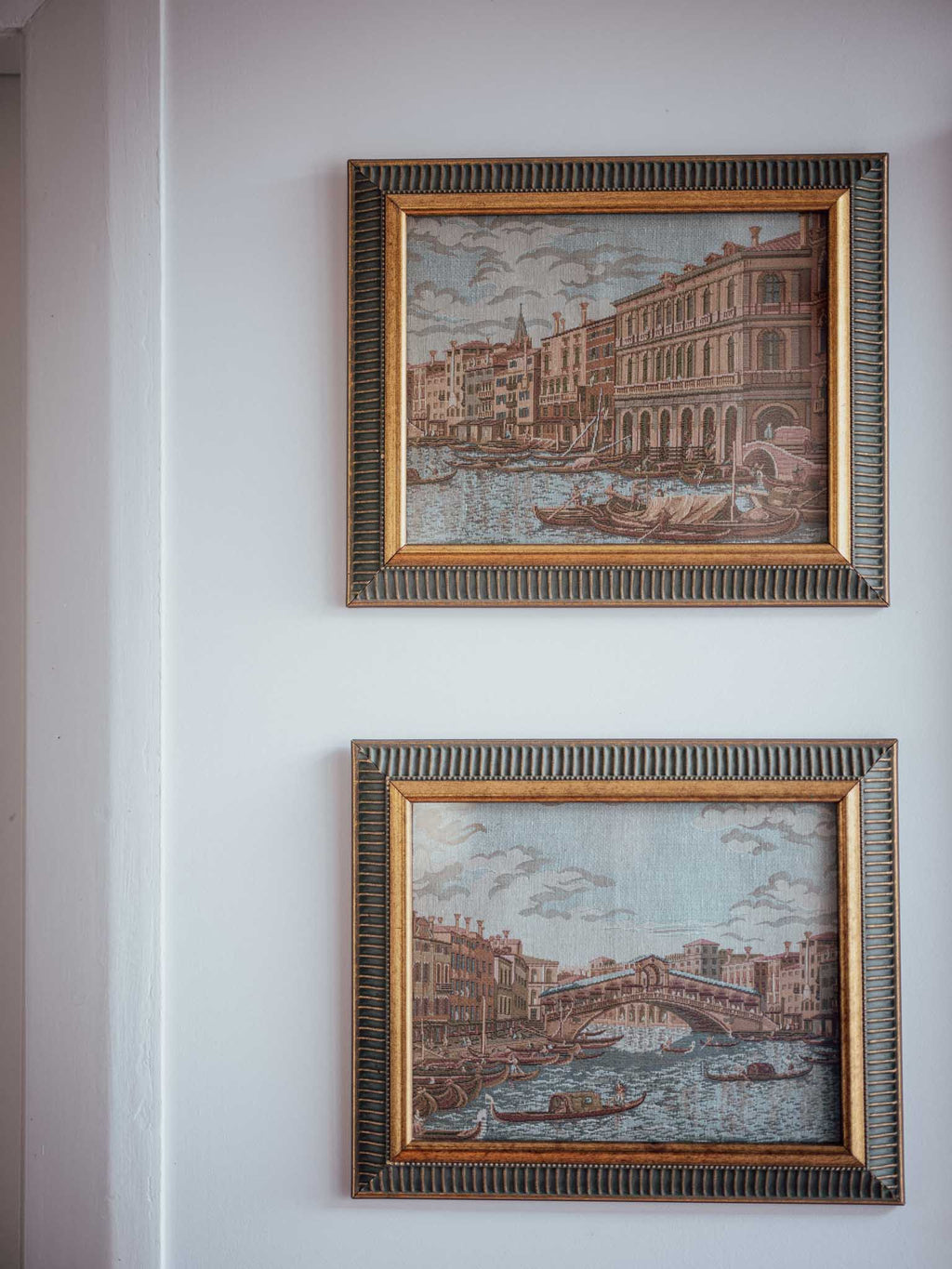 Rialto Venezia - Jacquard Woven Tapestry Pair (Framed)