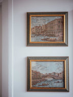 Rialto Venezia - Jacquard Woven Tapestry Pair (Framed)
