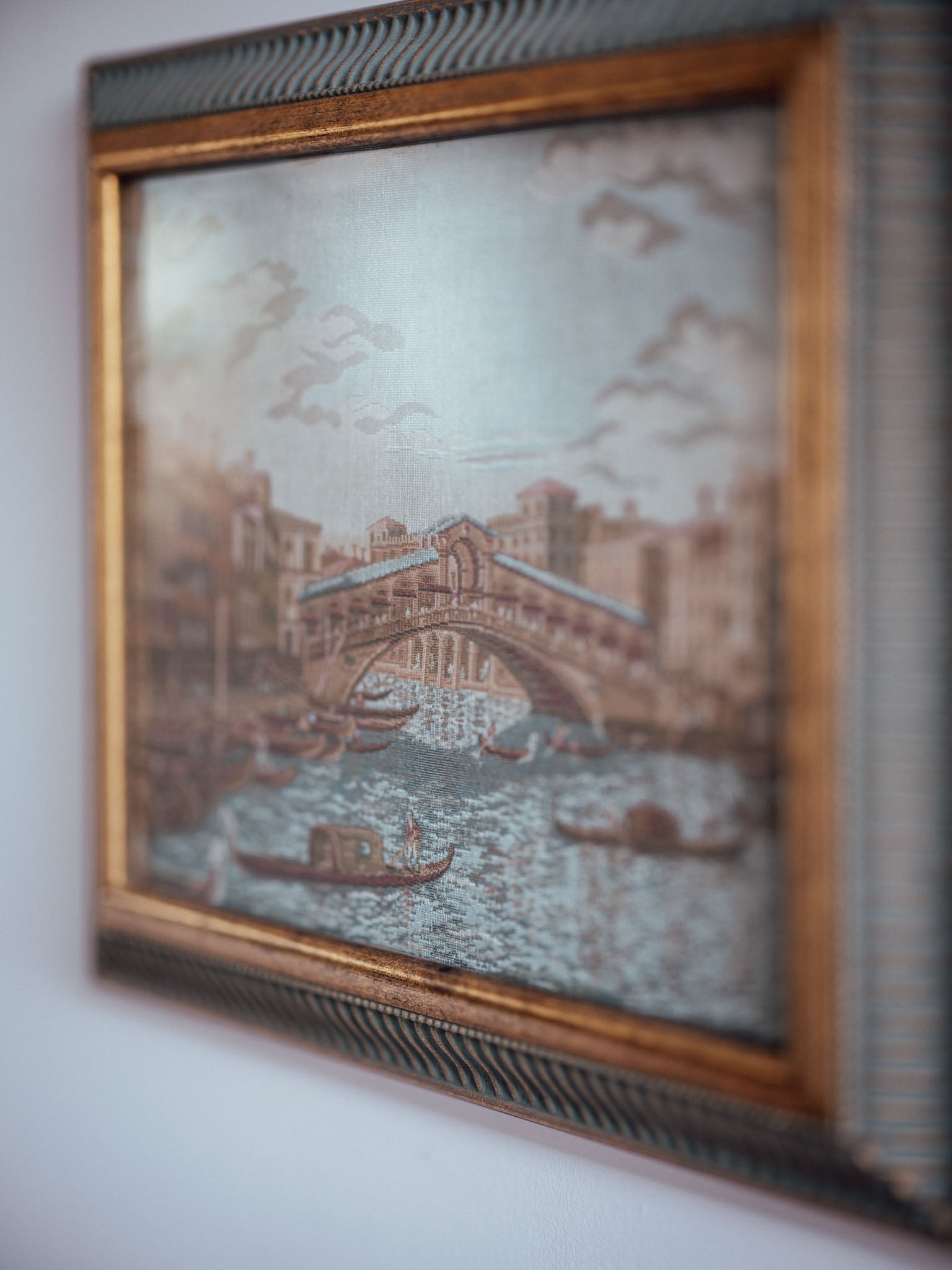 Rialto Venezia - Jacquard Woven Tapestry Pair (Framed)