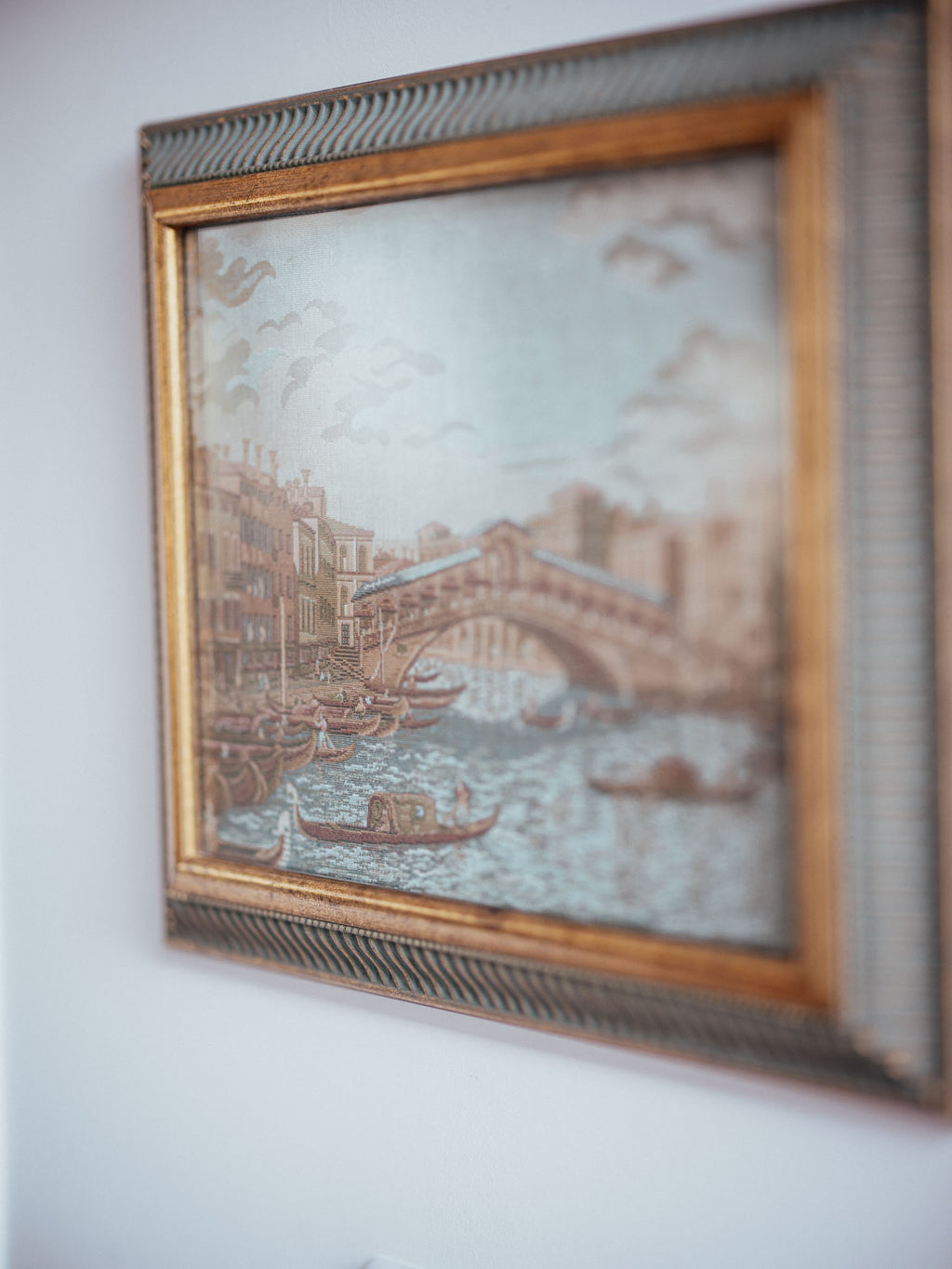Rialto Venezia - Jacquard Woven Tapestry Pair (Framed)